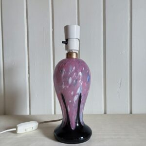 Art Deco Glasslampe