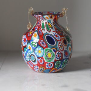 Millefiori Murano Vase