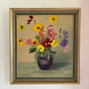 Blomstermaleri av Kjell Dufström